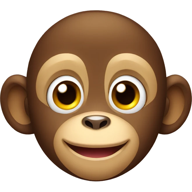 Cute monkey  emoji