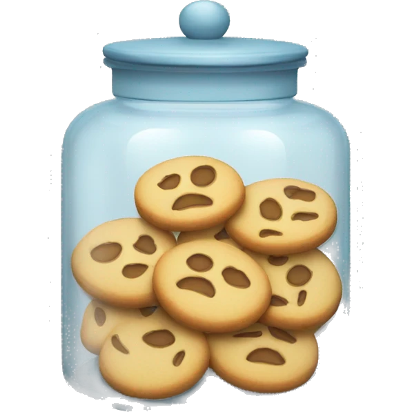 glass cookie jar emoji