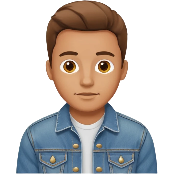 Single man dener emoji