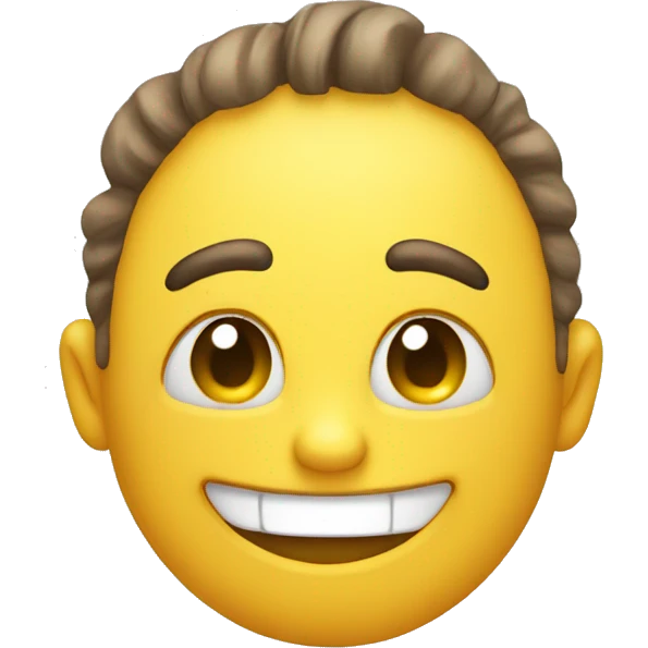 embarassed but smiling smiley emoji