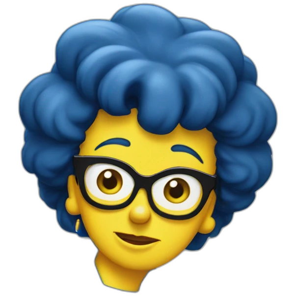 Marge simpson emoji