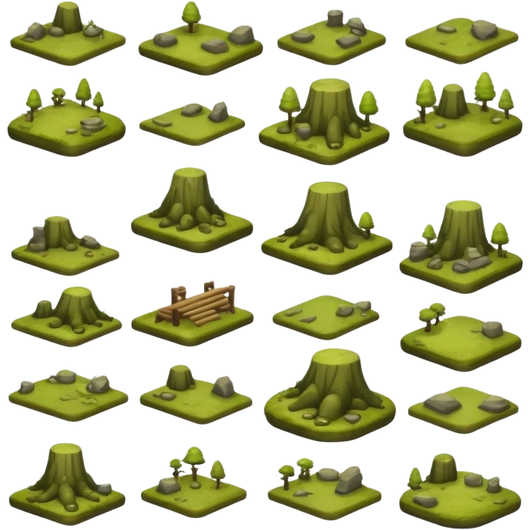 Green-brown-mossy-dusky-dull-bootcamp-aesthetic-scenic-scenery-Decoration emoji