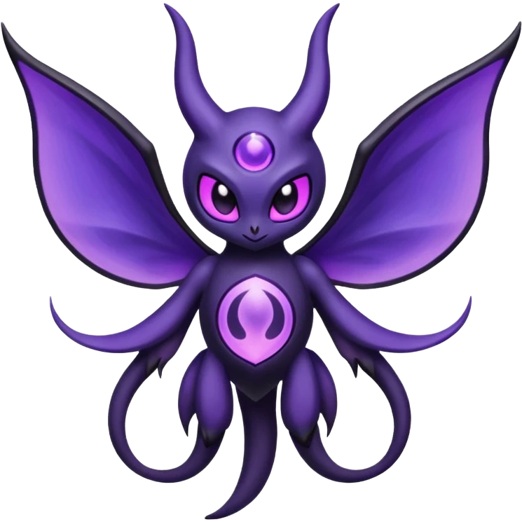 Lunala-Noibat-Fakémon-hybrid-creature (full body)  emoji
