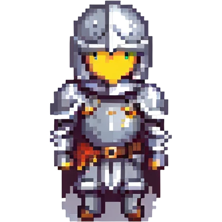 рыцарь, pixel art style emoji