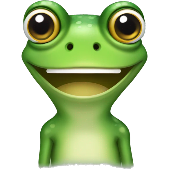 frog with checkbox on head emoji
