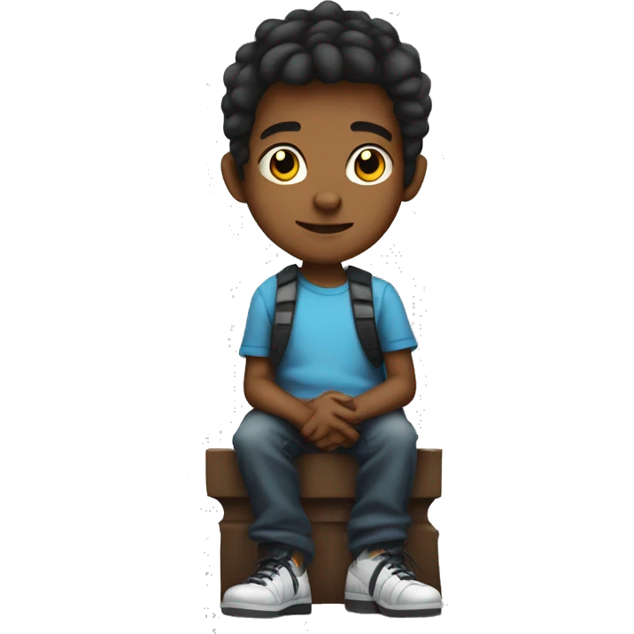 gamer kid eight years chess player emoji