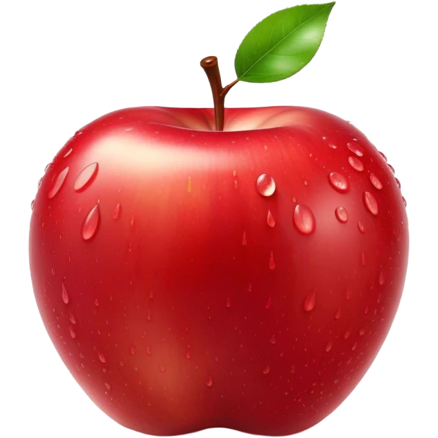 Cinematic crisp, shiny red apples, glistening under soft natural light, perfectly round with tiny water droplets, warm rich hues, highly detailed and fresh. emoji