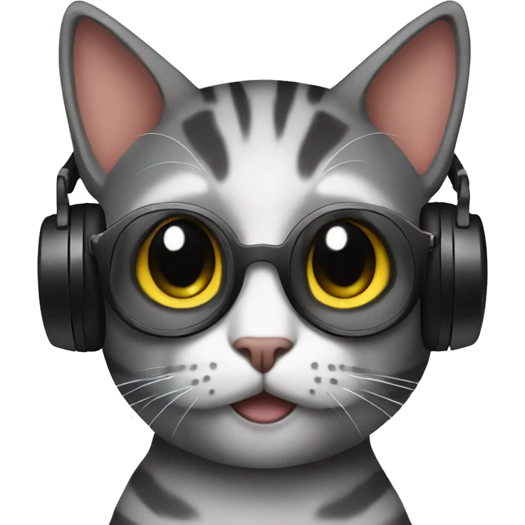 Cat dj emoji