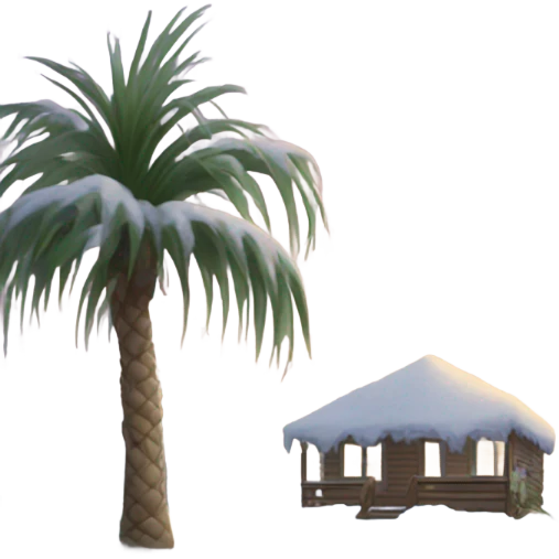 Florida snow  emoji