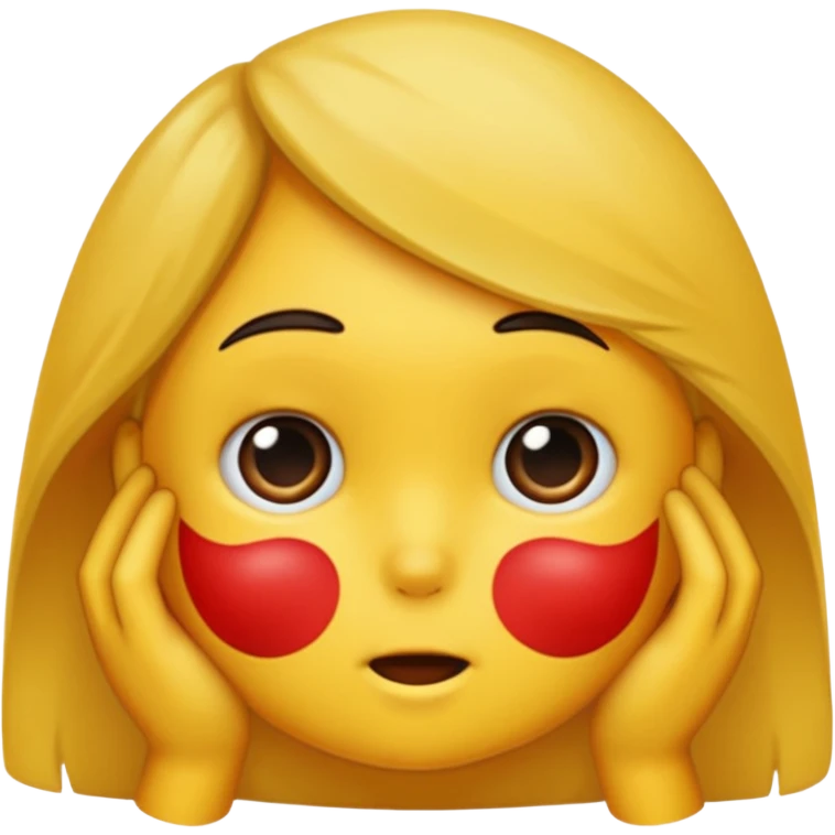 Naked girl spreading legs touching vagina emoji