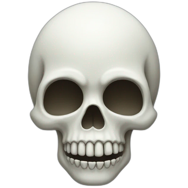ghost skull emoji