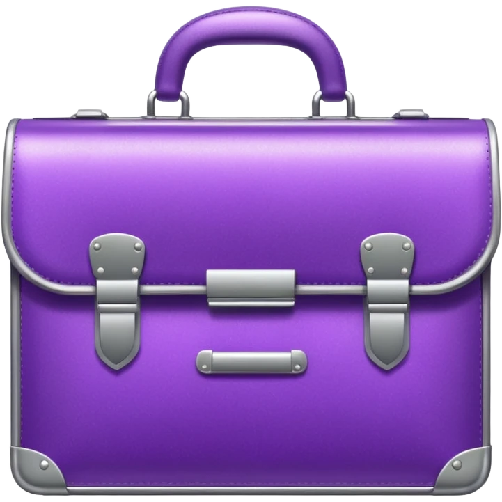 glitter purple briefcase emoji