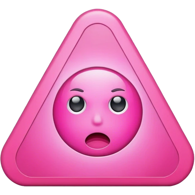 pink alert icon emoji