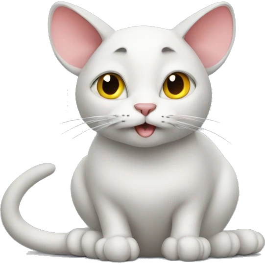 Cat and mouse  emoji