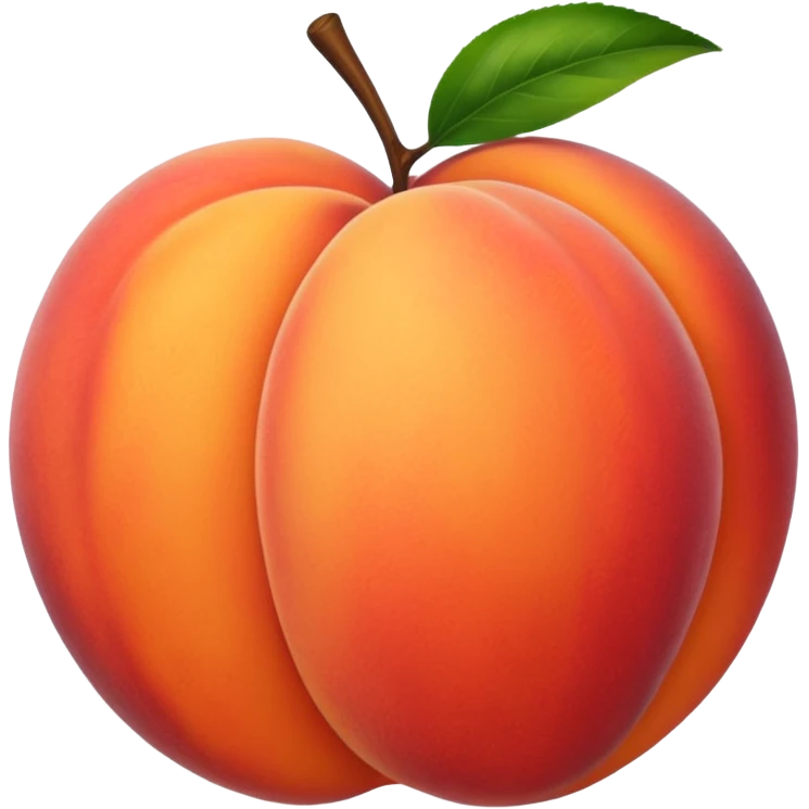 Peach emoji