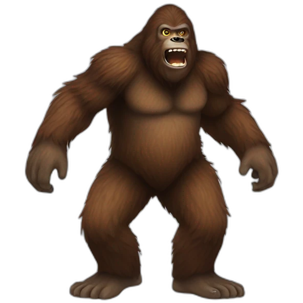 Bigfoot emoji