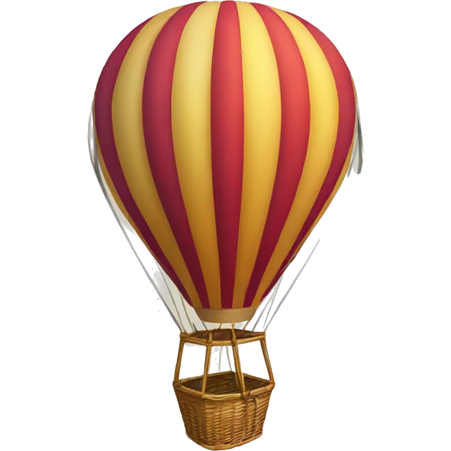 Hot air balloon emoji