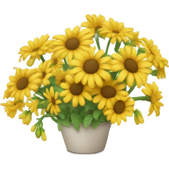 calendar with flowers emoji