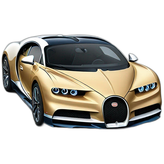 Bugatti chiron  emoji