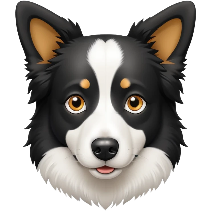 border collie dog emoji