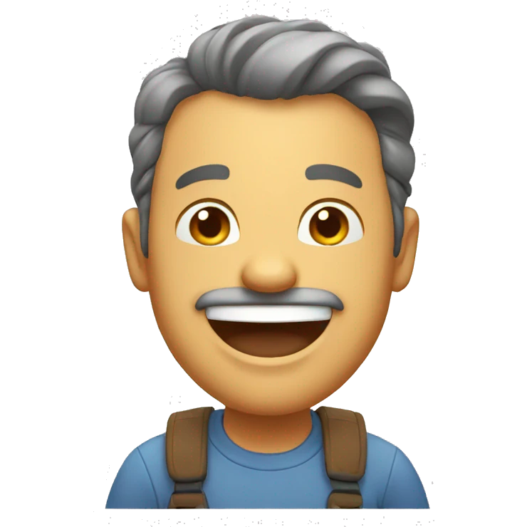 laughing dad emoji