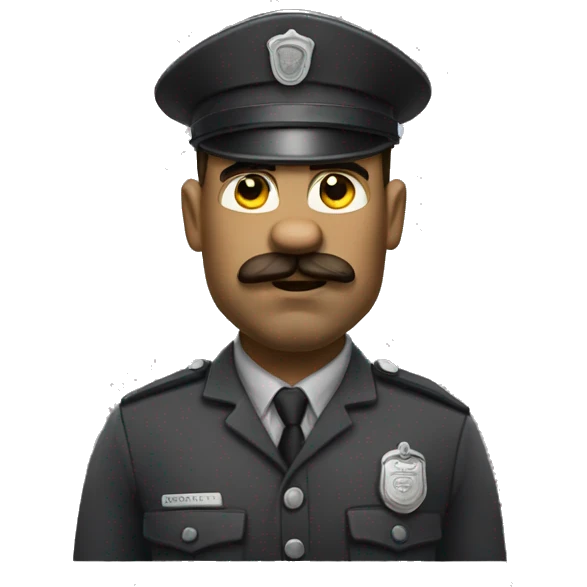 buff correctional officer shrek with a mustache emoji