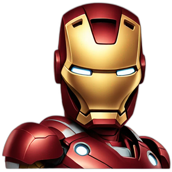 Create emoji Iron Man emoji