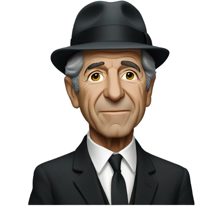 leonard cohen emoji
