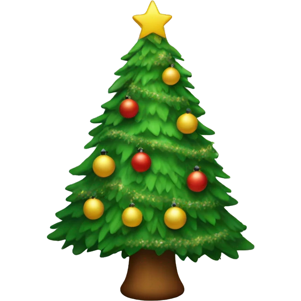 Christmas tree emoji
