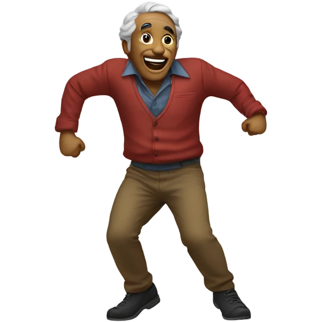Mountain bernes dancing  emoji