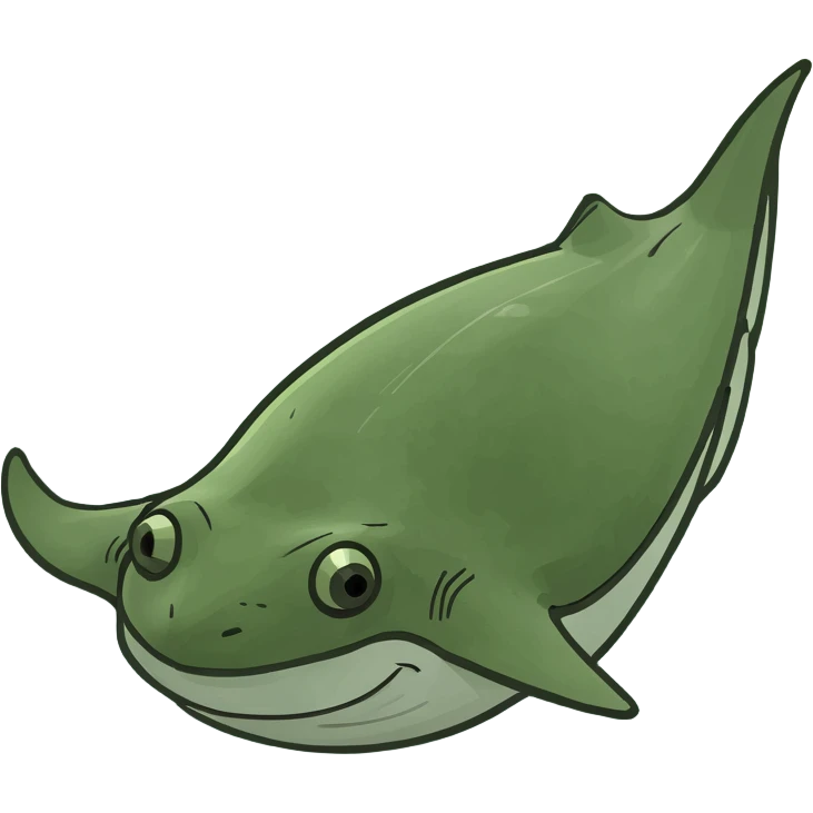 Sting ray emoji