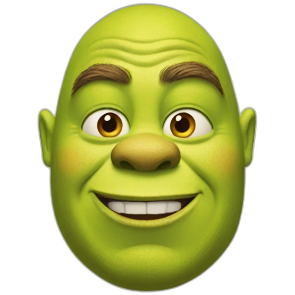 Shrek face  emoji