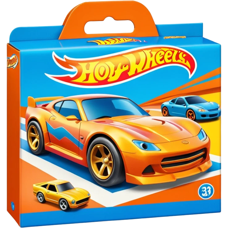 Упаковка от HotWheels emoji