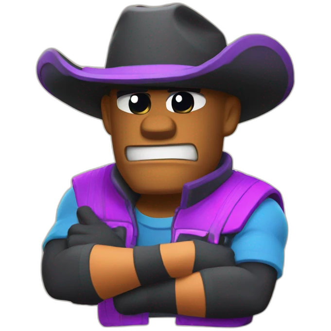 Colt from brawl stars  emoji