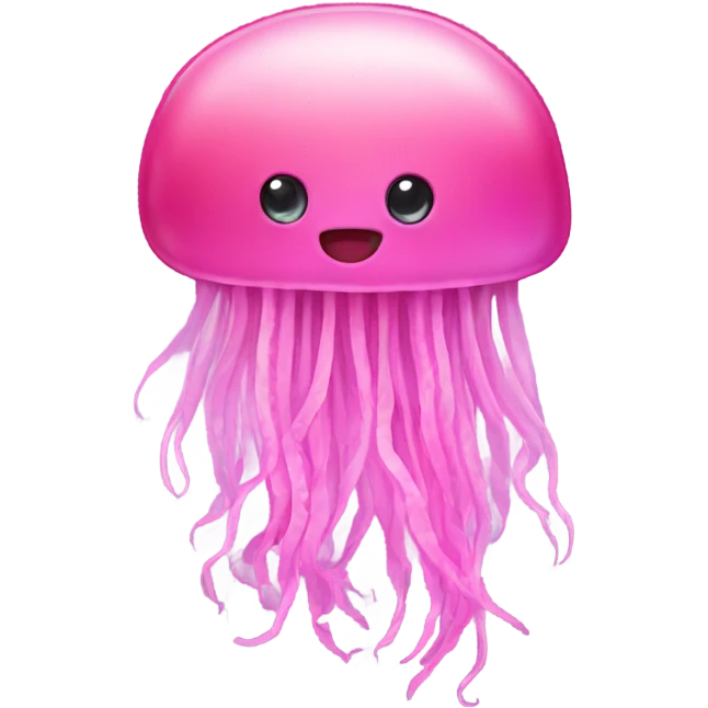 Pink jellyfish  emoji