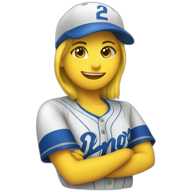 Softball emoji