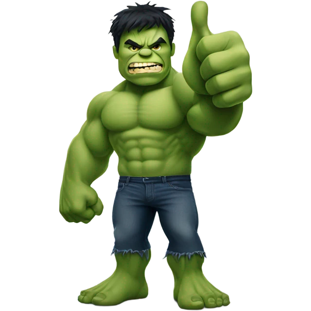 hulk thumbs up emoji