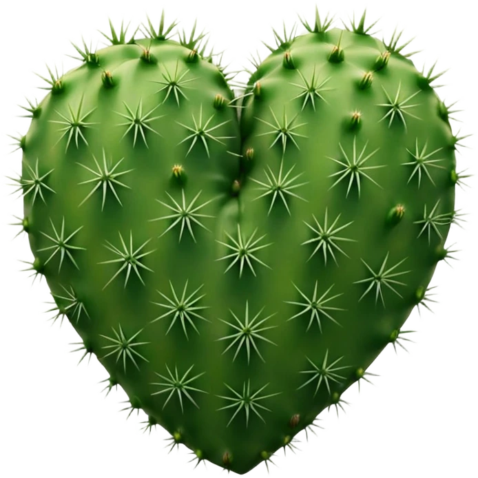 Cactus heart  emoji