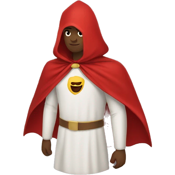 red cape emoji