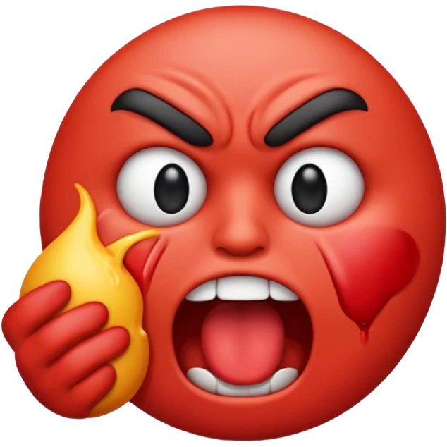 emoji choking itself  emoji