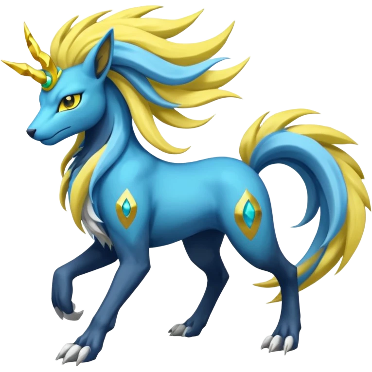 Manectric-Suicune-Cobalion-Zygarde-fusion-hybrid-creature  emoji