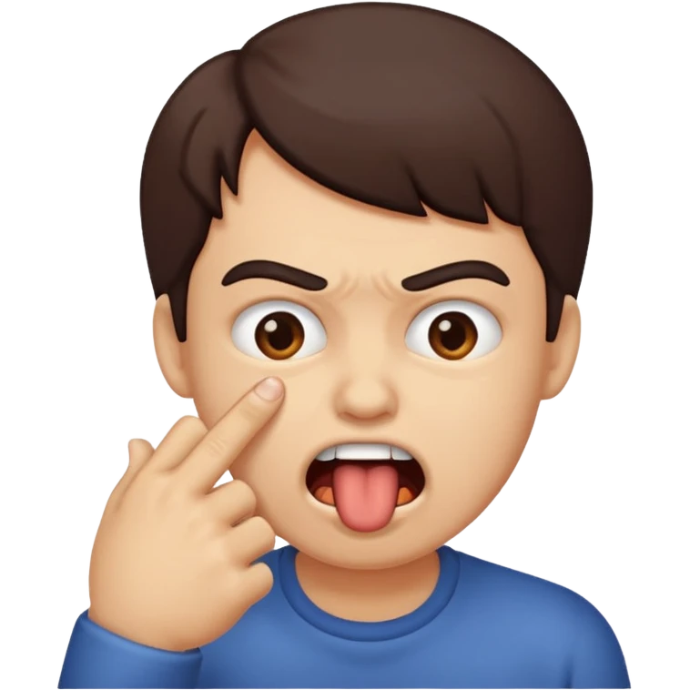 bite your finger emoji