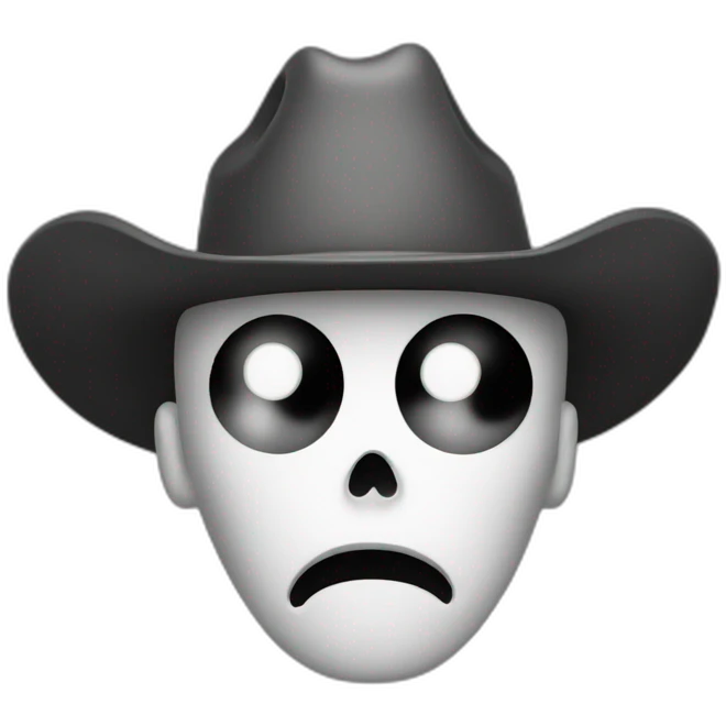 cowboy ghost emoji