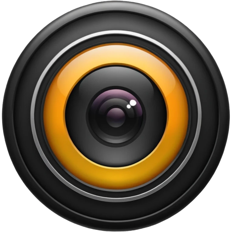 create a black hail camera aperture emoji emoji
