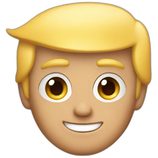 donald trump waving hello emoji