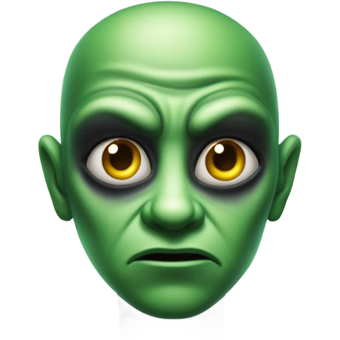 Alien Emoji Mad emoji