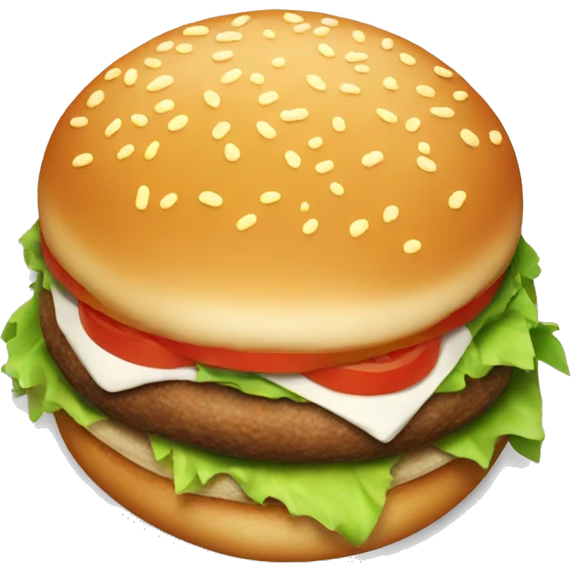 burger bird view emoji