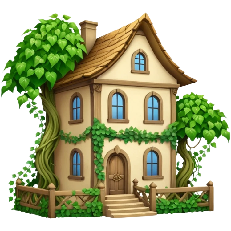 the old house from cinderella emoji