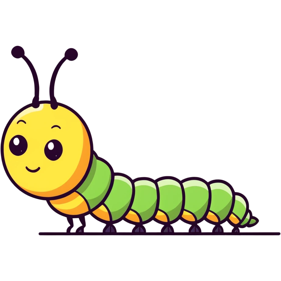 Caterpillar emoji