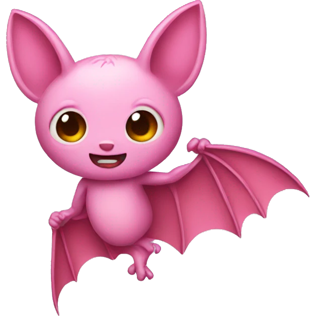 pink bat emoji